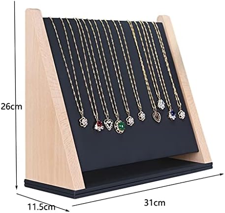 GSDNV PU накит Продавница за екранот за приказ на решетката Посветена вертикална решетка за складирање на накит за накит за накит
