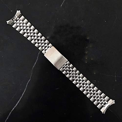 Нараквица за часовници за замена од не'рѓосувачки челик Haiqings 20мм за датум на Венфенг1991
