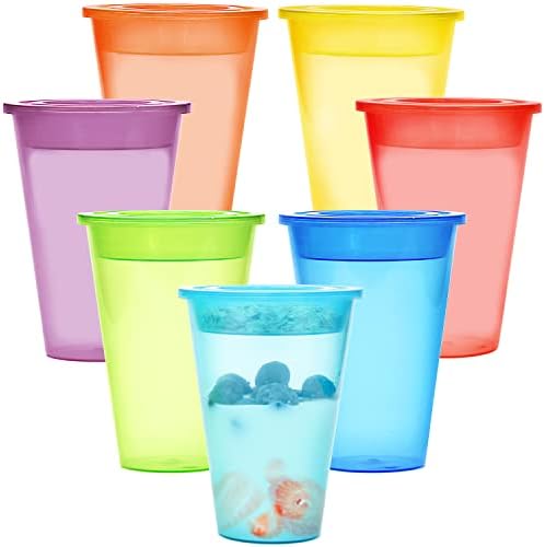 Младиот 7 Поставува Пластични Чаши За Парфеј, Пластични Чаши За Десерти За Повеќекратна Употреба Со Капаци И Влошки, Пластични