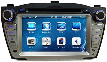 XTTEK 7 инчен Екран На Допир во Dash Car GPS Систем ЗА Навигација За HYUNDAI Tucson 2010-2015 Двд Плеер+Bluetooth SWC+Резервна Камера+Северна