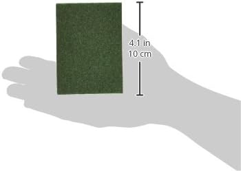 Уарт Претпријатија П1039-87 Еко Зелен Песок Блок со Среден Ронки, 3,75 на 2,75 на 1 Инч
