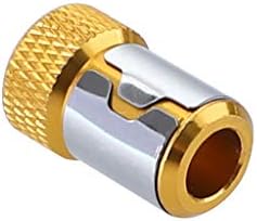 Завртки 2xuniversal прстен за челични битови од 6,35мм отстранливи алатки за магнетизатор и подобрување на домот Електричен шрафцигер постави