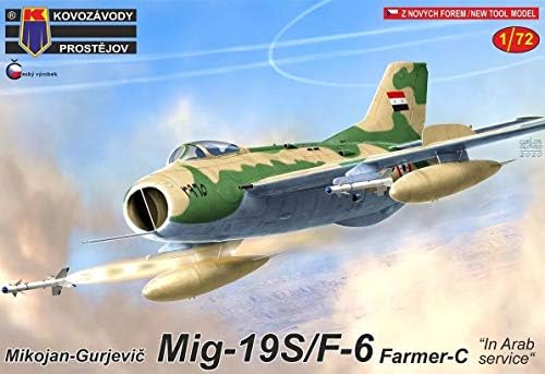 КП Модел 1/72 Сирија Воздухопловни сили MIG-19s/F-6 Фармер Ц Арапски земји пластичен модел KPM0188