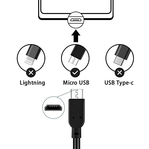 Микро USB Кабел, 2.4 Брзо Полнење &засилувач; Синхронизација Андроид Полнач, USB а До Микро Кабел За Samsung Galaxy S7 S6, Забелешка 6 5,