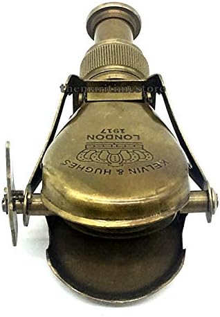 Подарок Антички Месинг 1917 Бинокуларен Поморски Гроздобер Подарок Наутички Монокуларен Телескоп