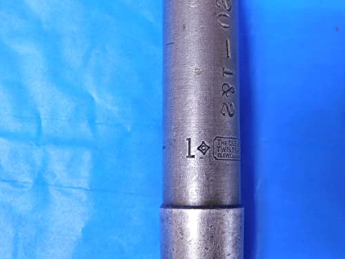 Cleveland 1 OD HSS Reamer Morse Taper 3 Shank Spiral 8 FL MT3 1.0 1.0000 - MB12218BJ2