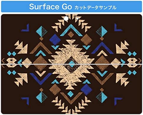 Декларална покривка на igsticker за Microsoft Surface Go/Go 2 Ultra Thin Protective Tode Skins Skins 014489 Модел на природна шема