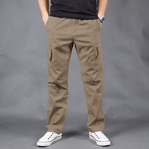 Товарни панталони за мажи работат машки летен стил на отворено мулти-џебни комбинезори директно спортски панталони g стил џемпери