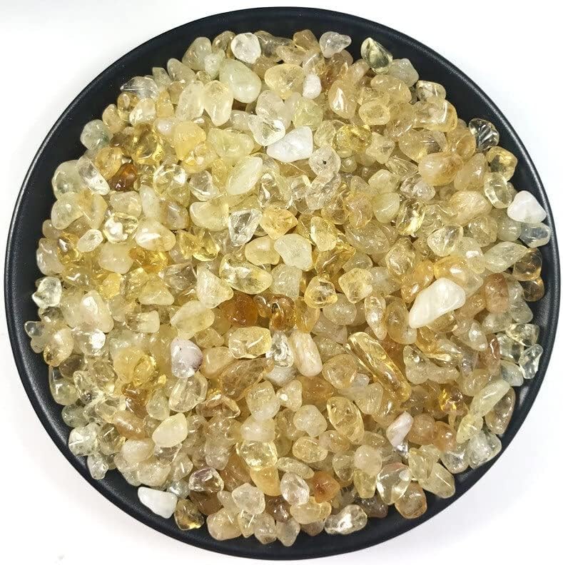 Камења од камења од 100g 2 големина природен цитрин жолт кварц кристален камен карпа полиран чакал примерок природни камења и минерали