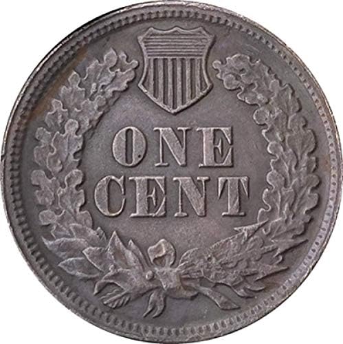 1871 Индискиот Глава Центи Монета Копија Копија Орнаменти Собирање Подароци