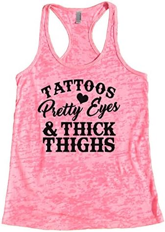 Смешно велејќи ги женските тенкови тетоважи убави очи и густи бутови на авторски права