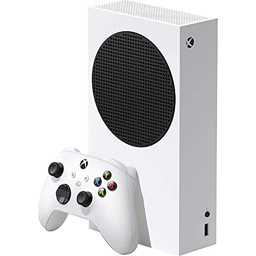 Microsoft RRS-00001 Xbox Series S 512 GB SSD Сите дигитални, без дискови конзола за игри, бела со два Xbox безжичен контролер-Robot