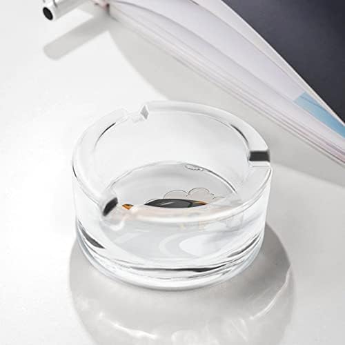 Пепелници за цигари автомобил кристално стакло стаклена лента за пепел пушење држач за пепел за дома хотелска канцеларија маса врвот