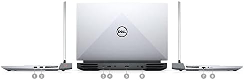Dell G15 5515 Игри Лаптоп | 15.6 FHD | Јадро Ryzen 7-512GB SSD-16GB RAM МЕМОРИЈА - RTX 3060 | 8 Јадра @ 4.4 GHz - 12gb GDDR6 Победа 10 Pro