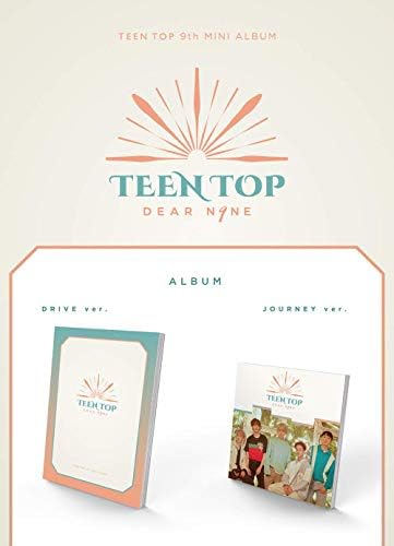 Врвни медиуми Teentop - Dear.n9ne [Патување+диск вер. Поставете] 2CD+2 Photobook+2Clear Photocard+Photo Seal+Unit Photocard