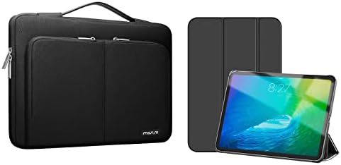 Мозио компатибилен со iPad 10-та генерација кутија 10,9 инчи 2022 & 13-13,3 инчи 360 Заштитна торба за ракав за лаптоп, тенок заштитен