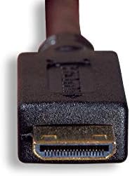 Cablelera mini hdmi/hmdi со етернет 6 'црна боја