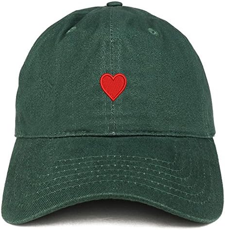 Трендовски продавница за облека Емотикон срцев везена памук прилагодлива топка капа тато капа