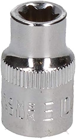 E10 Femaleенски Torx Socket Star Bit 3/8 Погон стандарден надворешен хром ванадиум