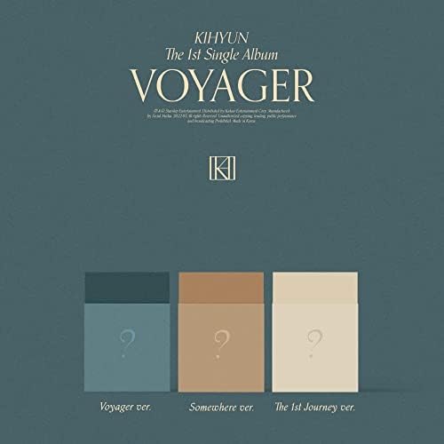 Dreamus Kihyun - Voyager [Случаен вер.] Еден случаен албум+пред нарачки ограничени придобивки+подарок за култураКореј (декоративен sticke
