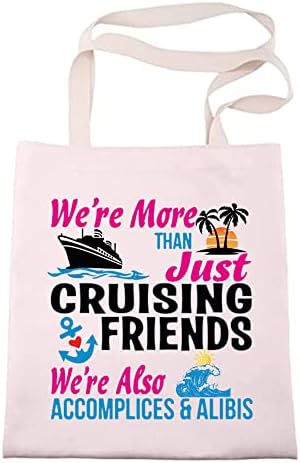 FOTAP Девојки за девојчиња викенд сестри за подароци патувања ТОТ торба крстарење одмори торба торба lубител на крстарење тоте Бачелота