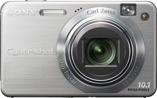 Sony CyberShot DSCW170 10.1MP дигитална камера со 5x оптички зум со супер стабилен шут