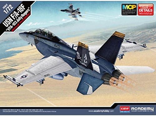 1/72 USN F/A-18F VFA-103 olоли Роџерс 12535 Комплети за хоби на академијата