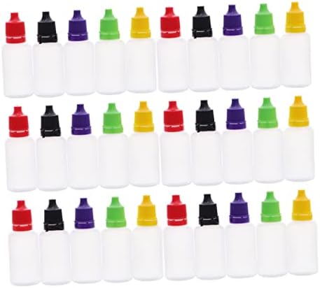 Исцеден Сос од 30 парчиња Исцедете Контејнери За Зачини Од Шише Килибар Стаклени Шишиња За Капење Пластични Мали Пластични Сосови За Капење