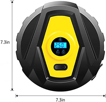 Преносен компресор за дигитален воздух - Воздушни гуми за пумпа за надувување автомобили Камиони со велосипеди со велосипеди, батерија