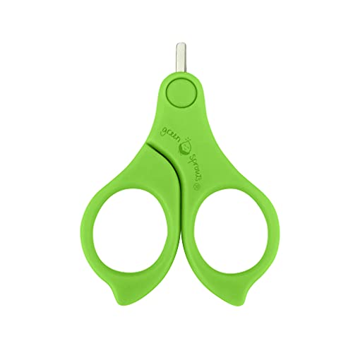 зелени никулци Ножици За Нокти За Бебиња | Исечоци Нокти За Да Спречите Гребнатини | Кратки Сечила За Лесно И Безбедно Сечење