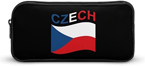 Знаме на чешки молив кутија со висок капацитет за канцелариски кутии торбичка торбичка yho дизајн за канцелариско училиште