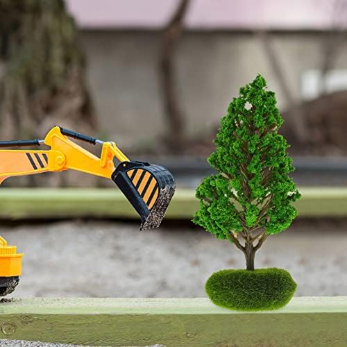 Toyandona Mini Model Dree, 2 парчиња мини диорама дрвја минијатурни модели борови дрвја железнички предели модел на сценографии за
