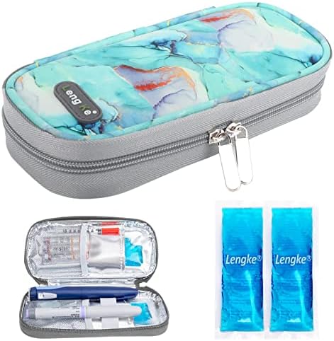 Youshares дијабетес ледени пакувања за куќиште за дијабетично патување - одобрени пакувања со мраз за инсулин, пакувања со мини мраз погодни