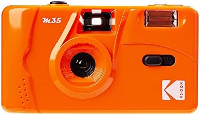 Кодак М35 35мм Филмска Камера, Еднократно, Без Фокус, Лесен за употреба, Вграден Блиц И Компатибилен Со Негативна Боја од 35мм