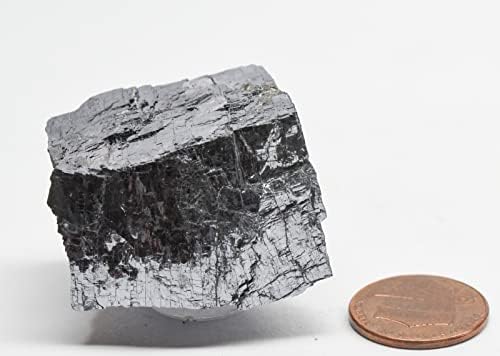 35мм 120g расчистена сребрена галена груба природна пенлива скапоцен камен кристален минерален суров примерок - Мароко