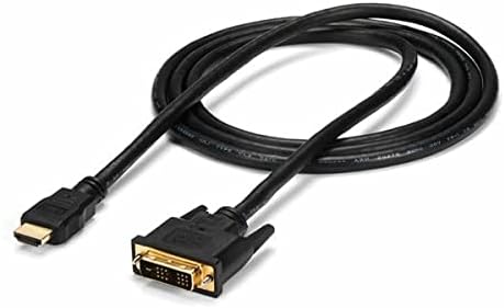 StarTech.com 6ft HDMI До Dvi D Адаптер Кабел-Двонасочна-HDMI ДО DVI Или DVI До HDMI Адаптер За Вашиот Компјутерски Монитор