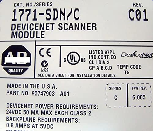 1771-SDN MODULE SCANNER SCANNER во залиха Нов во кутија 1 година гаранција