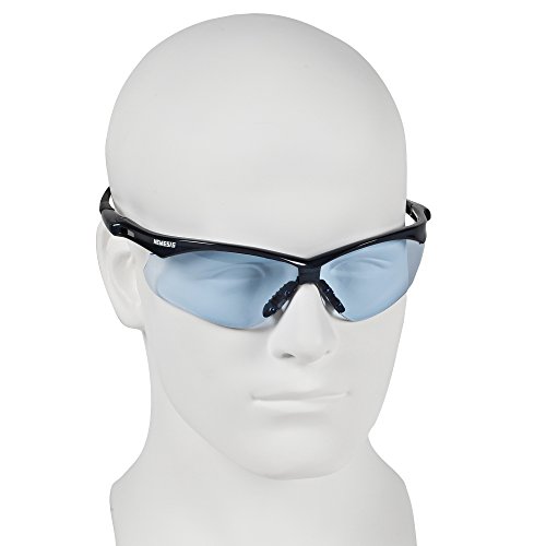 Kleenguard Nemesis CSA безбедносни очила, сертифицирани CSA, светло сина леќа со сина рамка, 12 пара / случај