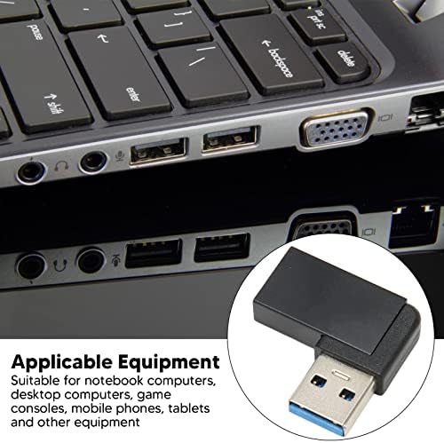 USB 3.0 женски до машки адаптер, приклучок за пренос со голема брзина и играјте USB 3.0 адаптер за дома