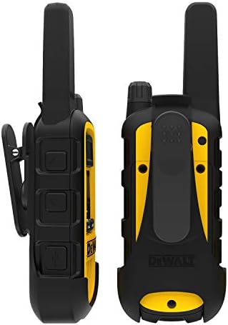 DEWALT DXFRS800 2 Вати Тешки Воки Токи-Двонасочна Радио Со VOX &засилувач; DXFRS300 1 Вати Тешки Воки Токи-Долг Дострел &засилувач; Полнење