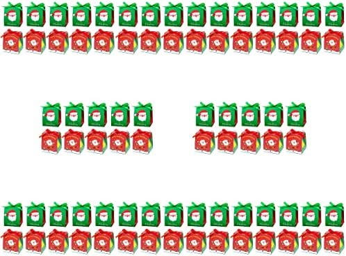 Божиќни Украси ГАЛПАДА 80 парчиња Прекрасни Контејнери За Бонбони Од Цртани Филмови Кутии За Пакување Подароци Божиќни Кутии