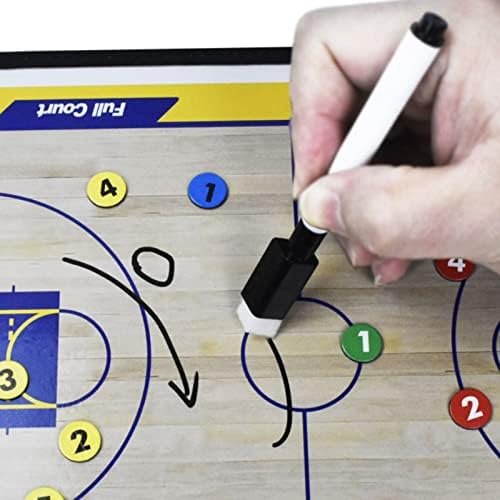 JOYEEE кошаркарски магнети за играчки топка ситуации судиски додаток за додаток на играта за игри, спортски тактики тактики замена