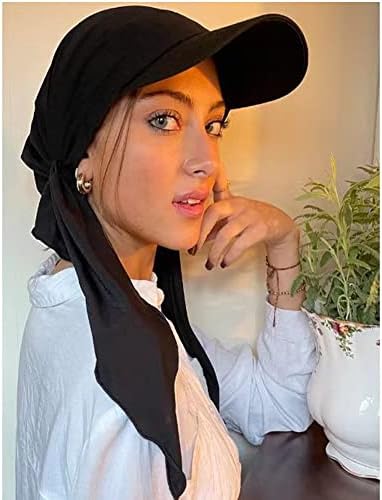 JDyaoying дишејќи муслиманска капаче за глава, предвремени марами за главата за жени турбани хемо капачиња бандана цврста боја капа