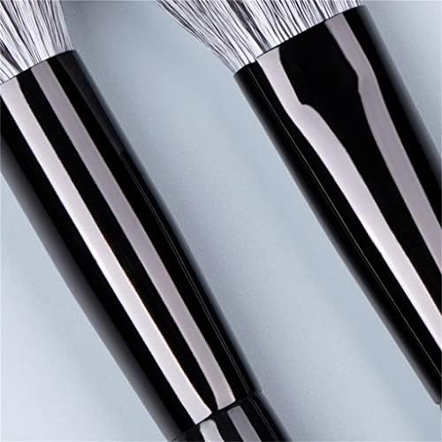 ZLXDP Козметичка четка-црна сребрена серија за коса меки четки-бегнер и професионална алатка за убавина, правејќи пенкало