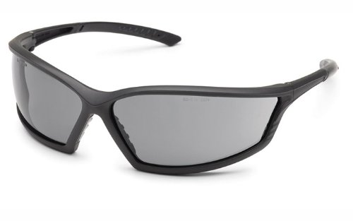 Безбедност на портата 41 GB78 4x4 Современи безбедносни очила за завиткување, сиви леќи против магла, црна рамка