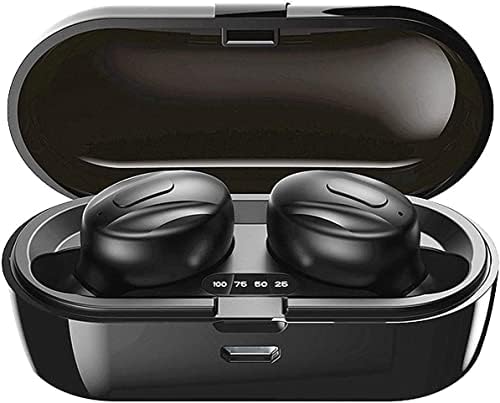 Hoseili 2023 ново изданиеслушалки за bluetooth.Bluetooth 5.0 Безжични Слушалки Во Уво Стерео Звук Микрофон Мини Безжични Слушалки Со Слушалки
