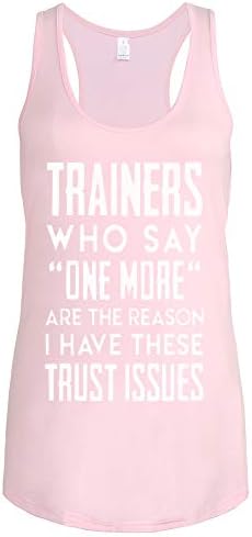 Винџу тренерски резервоар врвови за жени-вмешани смешно велејќи дека фитнес салата за тркалачки кошули без ракави без ракави