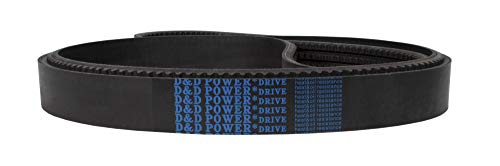 D&D PowerDrive RBX90-3 Cogged Banded V Belt, гума