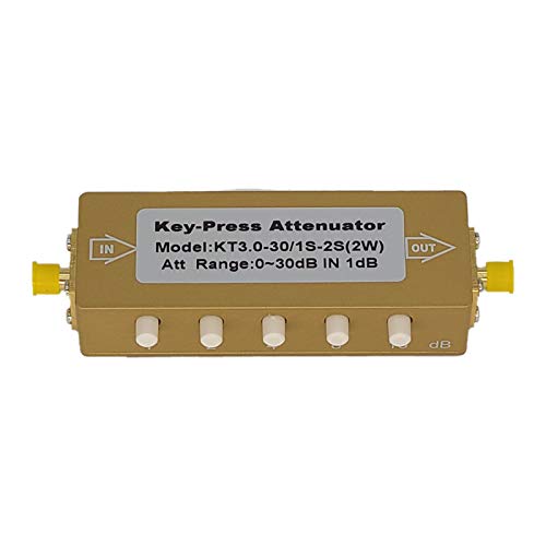 Прилагодлив атенуатор за присилување на клучот-притискање на чекор-прилагодлив 0-30dB 2.5GHz