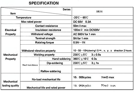 2 Пол 3/4 Позиција SR16 16mm Пластичен прекинувач за ротирачки опсег DC60V 0,3A 15мм цветна оскар за кружен прекинувач -